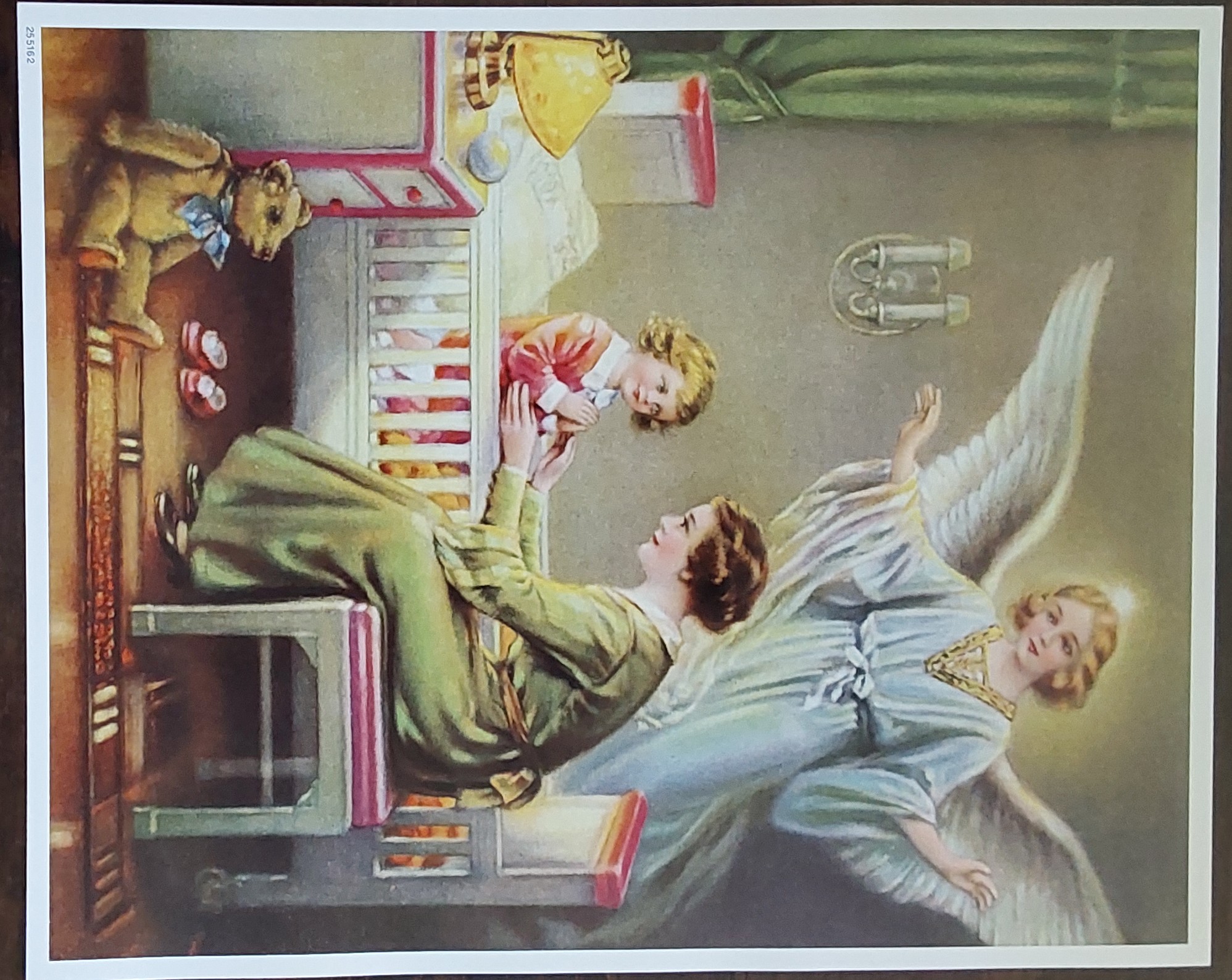 Angel With Girl and Mom